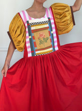 Load image into Gallery viewer, Rose Patch Dress - Fits up to size M
