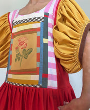 Load image into Gallery viewer, Rose Patch Dress - Fits up to size M
