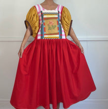 Load image into Gallery viewer, Rose Patch Dress - Fits up to size M
