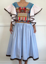Load image into Gallery viewer, Pleated Patchwork Dress - Fits up to size XXL
