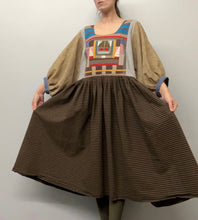 Load image into Gallery viewer, Patchwork Dress - Fits up to size XL
