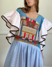 Load image into Gallery viewer, Pleated Patchwork Dress - Fits up to size XXL
