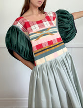 Load image into Gallery viewer, Plaid Patch Dress - Fits up to size XL
