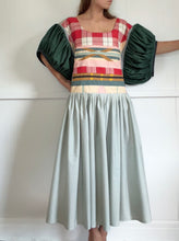 Load image into Gallery viewer, Plaid Patch Dress - Fits up to size XL
