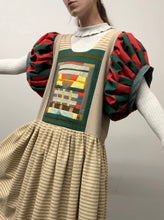 Load image into Gallery viewer, Check Sleeve Dress - Fits up to size M
