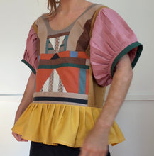 Load image into Gallery viewer, Orange Patch Top  - Fits up to size M
