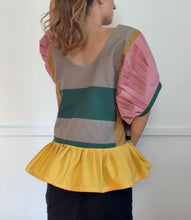 Load image into Gallery viewer, Orange Patch Top  - Fits up to size M
