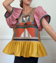 Load image into Gallery viewer, Orange Patch Top  - Fits up to size M
