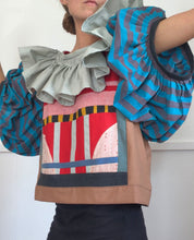 Load image into Gallery viewer, Ruffle Top - Fits up to size M

