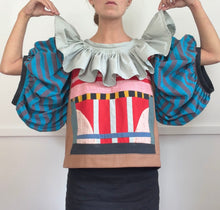 Load image into Gallery viewer, Ruffle Top - Fits up to size M
