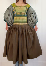 Load image into Gallery viewer, Pleated Green Dress - Fits up to size M
