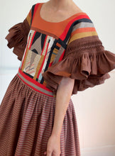 Load image into Gallery viewer, Pleated Patch Dress - Fits up to size M
