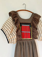 Load image into Gallery viewer, Gingham Patch Dress - Fits up to size L
